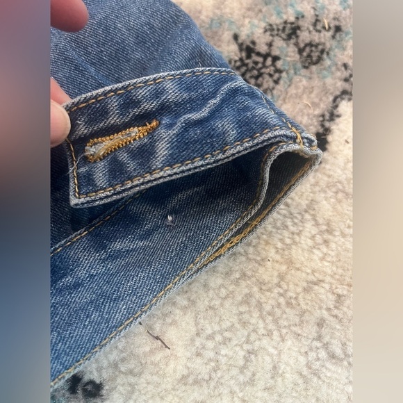 Judy Bridal - woman’s distressed Jean jacket Sz XL - Picture 6 of 7